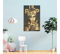 QWEJNVCZ Lil Pip Rapper Poster5 Poster Decorative Painting Canvas Wall Posters And Art Picture Print Modern Family Bedroom Decor Posters 08x12inch(20x30cm)