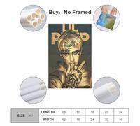 QWEJNVCZ Lil Pip Rapper Poster5 Poster Decorative Painting Canvas Wall Posters And Art Picture Print Modern Family Bedroom Decor Posters 12x18inch(30x45cm)