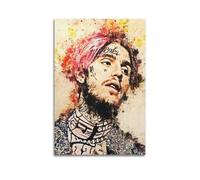 QWEJNVCZ Lil Pip Rapper Poster7 Poster Decorative Painting Canvas Wall Posters And Art Picture Print Modern Family Bedroom Decor Posters 16x24inch(40x60cm)