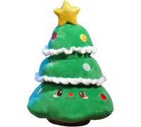 QWEPU Christmas Tree Plush Animal, Christmas Tree Plush,Christmas tree plush toy,Snowman Adorable Stuffed Dolls For Stocking Filler Winter Holiday Decoration,Decoration Home Deco Gift