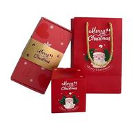 Qweradr Red Surprise Gift Box Merry Christmas Surprise Gift Boxes for Money and Birthday -Up Gift Box (16 Box Set) Easy Install