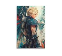 QWERISXNC Final Fantasy Art Poster20 Poster Decorative Painting Canvas Wall Posters And Art Picture Print Modern Family Bedroom Decor Posters 24x36inch(60x90cm)