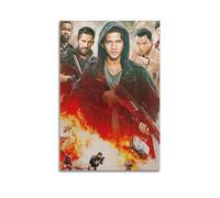 QWERISXNC Triple Threat Cross-Country Rescue Movie Poster Poster Decorative Painting Canvas Wall Posters And Art Picture Print Modern Family Bedroom Decor Posters 24x36inch(60x90cm)