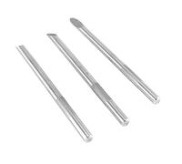 Qwertfeet 3Pcs Guitar Fret Crowning Files Guitar Bridge Saddle Nut Files Repair Luthier Part for Electric Acoustic Guitar