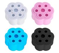 Qwertfeet 4 Pieces 3-in-1 Cup Turner Foam Set 3 Sizes in One Foam Inserts for Cup Turner Cups Bottles