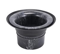 Qwertfeet Drum Enhancer Port Insert Enhancement Hole Protector Amplifier Booster with Protection Sticker B