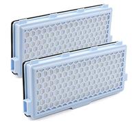 Qwertfeet HEPA Filter 2 Pieces Suitable for S4/S5/S6/S8/S8000/S8999/S6000/S4000/S4999/Complete C2/ C1/-HA 50 Vacuum Cleaner