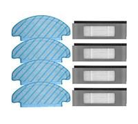 Qwertfeet Washable Mop Cloths for OZMO T8 Max T8 I Robot Vacuum Cleaner Filter Mop Pads Mop Cloths Replacement Parts