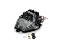 QWERTV Brake Light For MT07 FZ07 MT03 R3 R25 MT25 Rear | 12V Motorcycle LED Tail Light For MT07 FZ07 MT03 R3 R25 MT25 Rear Light Turn Signal Stop Lamp Red Yellow Lamp Accessories