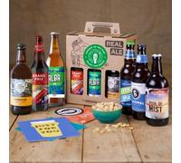 QWERTY Beer Box Cheers Dad Real Ale Beer Gift Hamper | Size: 1 Pack QWERTY Beer Box Multicolor 1 Pack