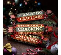 QWERTY Beer Box Craft Beer Christmas Cracker (Triple) in Dark Green | Size: 3 Pack QWERTY Beer Box Dark Green 3 Pack