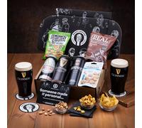 QWERTY Beer Box Guinness Irish Stout & Premium Snack Beer Gift Hamper | Size: 1 Pack QWERTY Beer Box Multicolor 1 Pack