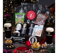 QWERTY Beer Box Guinness Irish Stout & Snack Christmas Beer Gift Hamper | Size: 1 Pack QWERTY Beer Box Multicolor 1 Pack