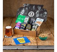 QWERTY Beer Box Premium Craft Lager Beer Gift Hamper | Size: 1 Pack QWERTY Beer Box Multicolor 1 Pack