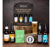 QWERTY Beer Box The Signature Craft Lager Collection in Brown | Size: 1 Pack QWERTY Beer Box Brown 1 Pack