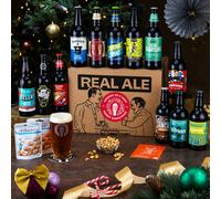 QWERTY Beer Box Traditional British Real Ale Christmas Hamper (12 x 500ml Bottles)