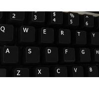 Qwerty Keyboard Stickers Self-adhesive US English Layout