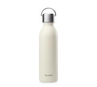 Qwetch - Active Insulated Bottle Sand 1L - Stainless Steel Recycled Handle Flask - 24h Cold & 12h Hot - Leakproof & Compact