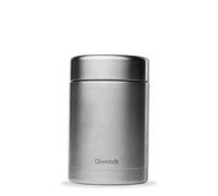 QWETCH - Insulated Lunch Box - 600ml - Stainless Steel food box - 5h Hot and 7h Cold - BPA free, Waterproof & Reusable - Lunch Box for office, picnic, hiking (Steel, 600 ml)