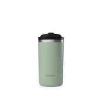 QWETCH - Insulated Travel Mug - Lime Green 350ml - Coffee & Tea Thermo - Keeps Hot 6h / Cold 12h - BPA-Free, Leakproof, Travel Cup