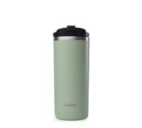 QWETCH - Insulated Travel Mug - Lime Green 470ml - Coffee & Tea Thermo - Keeps Hot 6h / Cold 12h - BPA-Free, Leakproof, Travel Cup