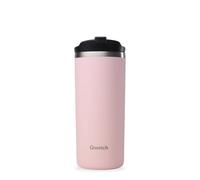 QWETCH - Insulated Travel Mug - Pastel Pink 470ml - Coffee & Tea Thermo - Keeps Hot 6h / Cold 12h - BPA-Free, Leakproof, Travel Cup