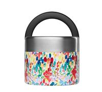 QWETCH - Stainless Steel Insulated Lunch Box with Handle - Food Container - Keeps Food Hot 5h / Cold 7h - Leakproof & BPA-Free (Arty, 850 ml)