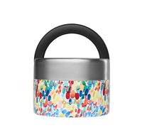 QWETCH - Stainless Steel Insulated Lunch Box with Handle - Food Container - Keeps Food Hot 5h / Cold 7h - Leakproof & BPA-Free (Arty, 650 ml)