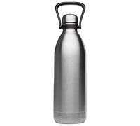 QWETCH - Isothermal Bottle - Titan Stainless Steel 2L - 48h Cold & 16h Hot - BPA Free, Waterproof - Stainless Steel Bottle with Carrying Handle