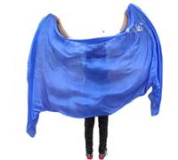 QWFVHJ Belly Dance Silk，Dance Silk Veil Veils Hand Scarf Shawl Solid Purpe Color Dancer Costume Accessory White Green(Color2,270x114cm Adults)