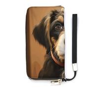 QWHJK Minimalist Wallet for Men,Dog Training Print Bifold Wallet,cute Wallet,travel Wallet Womens, Dog training, 20x10.5cm, Modern