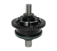 QWHTYO Compatible With Arrma For Kraton For Outcast 4S 1/10 1/8 Rc Car Upgrade Accessories Parts Metal Center Differential 57T ARA311165 RC Spare Part(Black)