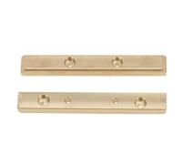 QWHTYO Compatible With Axial For SCX24 1/24 RC Car Replacement Spare Parts Brass For Chassis Beam Boulder Bars For Rock Rails Balance Weight RC Spare Part