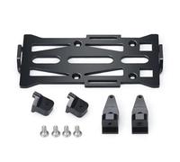 QWHTYO Compatible With Axial For SCX24 For Deadbolt For JLU 1/24 RC Crawler Car Upgrade Parts Accessories Metal Battery Mount Holder Tray RC Spare Part