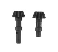 QWHTYO Compatible With HSP 94185 94186 94687 1/16 RC Cars Upgrade Parts Accessories 2Pcs 11T Metal Trolley Driven Gear 28012 86032 RC Spare Part