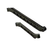 QWHTYO Compatible With Kyosho MP10 1/8 Remote Control Car Upgrade Parts Accessories 2pcs Metal Front Rear For Chassis Brace IF618 RC Car Accessories