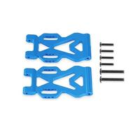 QWHTYO Compatible With SCY 16102 1/16 Remote Control Car Upgrade Parts Replacement Accessories Metal Rear Lower Sway Arms(L/R) 6016 Set Kit RC Spare Part(Blue)