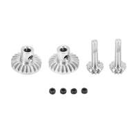 QWHTYO Compatible With WPL B24 B36 C14 C24 For MN D90 For MN99S RC Cars Upgrade Parts Steel Front Rear Axle Bridge Gear Drive Shaft Set RC Car Accessories