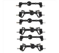 QWHTYO Compatible With WPL C14 C24 C24-1 C34 C44 B14 B24 1/16 Remote Control Car Upgrade Parts Accessories 6Pcs Front Rear Portal Axle RC Car Accessories