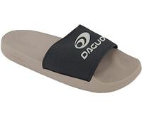 QWICK-FIT LTD CHILDRENS KIDS BOYS SLIP ON GIRLS SUMMER BEACH POOL SHOWER SLIDER MULE FLIP FLOP SANDALS (BEIGE, uk_footwear_size_system, big_kid, men, numeric, medium, numeric_5, 5)