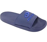 QWICK-FIT LTD CHILDRENS KIDS BOYS SLIP ON GIRLS SUMMER BEACH POOL SHOWER SLIDER MULE FLIP FLOP SANDALS (NAVY, uk_footwear_size_system, big_kid, men, numeric, medium, numeric_3, 3)