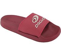 QWICK-FIT LTD CHILDRENS KIDS BOYS SLIP ON GIRLS SUMMER BEACH POOL SHOWER SLIDER MULE FLIP FLOP SANDALS (RED WHITE, uk_footwear_size_system, big_kid, men, numeric, medium, numeric_6_point_5, 6.5)
