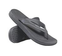 QWICK-FIT MENS FLIP FLOPS SUMMER SANDALS TOE POST CASUAL MULE LIGHTWEIGHT BEACH POOL SHOWER FLIP FLOPS GYM (GREY, uk_footwear_size_system, adult, men, numeric, medium, numeric_8)