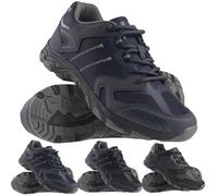 QWICK-FIT MENS HIKING WALKING ANKLE HIKER WINTER CUSHIONED RUGGED CASUAL TRAIL OUTBACK TREKKING TRAINERS BOOTS (BLACK, UK Footwear Size System, Adult, Men, Numeric, Medium, 7)