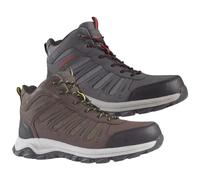 QWICK-FIT Mens Hiking Walking Lightweight Ankle Hiker Winter Rugged Outback Camping Trekking Trainers Work Trail Boots (BROWN, UK Footwear Size System, Adult, Men, Numeric, Medium, 9)