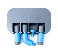 Qwickhose® 5 Piece Hose Connector Set - Strong Universal Hose Fittings for Garden Hosepipes & Outdoor Tap