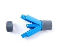 Qwickhose Original JawGrip Universal Hose Connector | Open Flow Secure Hose Pipe Connector Fitting | 1/2" (12.5-13mm) Garden Hose | Universal Hose Tap Connector | UV-Stabilised, Pop-Off Resistant