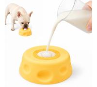 QwickTail Dog Licking Bowl with Ball,Dog Liquid Bowl with Bottom Anti Slip Suction Cup and 250ml Capacity Water Storage Bowl,Dog Lick Bowl E