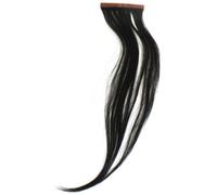 Qwik X 100 Percent Indian Remi Human Hair Tape Hair Extensions Colour 1 Jet Black 41cm