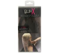 Qwik X 100 Percent Indian Remi Human Hair Tape Hair Extensions Colour 2 Dark Brown 41cm